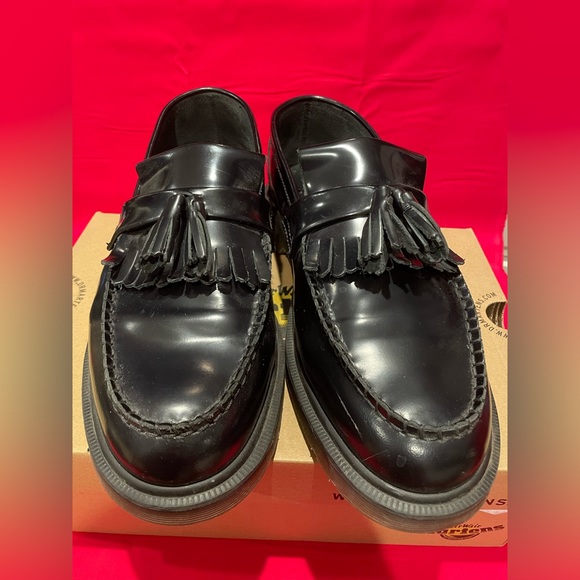 Mens size 11 Dr Martens tassel loafers - Picture 2 of 5